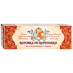 Сырок творожный в молочном шоколаде Коровка из Кореновки, 50 гр