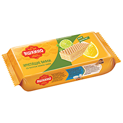 Вафли Яшкино Лимон-Лайм 300 г