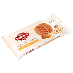 Вафли Яшкино Голландские с карамелью 290 г