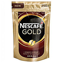 Кофе растворимый Нескафе Голд, 250 гр