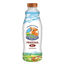 Ряженка Коровка из Кореновки термостатная 4% 900 г