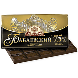 Шоколад горький Элитный Бабаевский, 100 гр