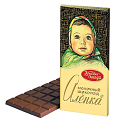 Шоколад молочный Аленка, 200 гр