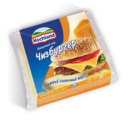 Сыр тост Чизбургер 150 гр Хохланд