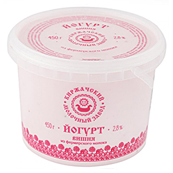 Йогурт Киржачский Вишня