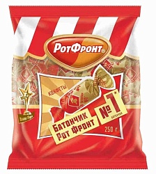 Конфеты РотФронт Батончики 250 г