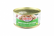 Каша Мясное меню перловая со свининой 325 г