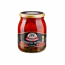 Томаты Скатерть Самобранка Черри маринованные 720 мл