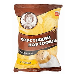 Чипсы Хрустящий картофель с солью 70 г