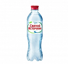 Вода Святой Источник питьевая газированная 500 мл