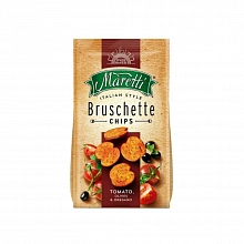 Печеные Maretti хлебные брускетти со вкусом Томатов, оливок и орегано 70 г