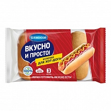 Булочки Вкусно и просто Коломенское для хот-дога 180 г