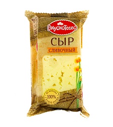 Сыр Вкуснотеево Сливочный 45% 200 г