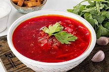 Борщ украинский с курицей замороженный 330 г