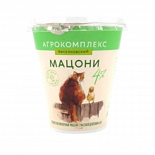 Мацони Агрокомплекс с м.д.ж. 4% 300 г