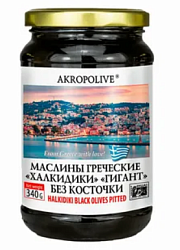 Маслины Халкидики без косточек 340 г