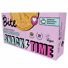 Крекеры Take a Bite овсяные сладкие со вкусом ванили и семенами чиа 125 г