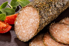 Колбаса Салями в обсыпке Итальянские травы сырокопченая