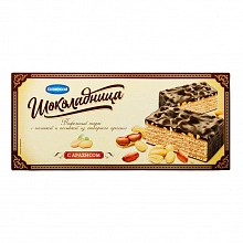 Торт Шоколадница вафельный с арахисом 230 г