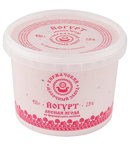Йогурт Киржачский Лесные ягоды