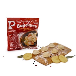 Вареники с картофельным пюре и беконом 450 г