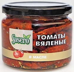 Томаты SOSERO вяленые в масле 290 г
