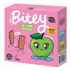 Хлебцы Bitey кукурузно-рисовые Яблоко-шпинат 40 г