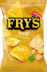 Чипсы из натурального картофеля Fry's со вкусом выдержанный сыр 35 г