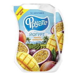 Йогурт питьевой Фруате Манго и маракуйя 1.5% 950 г