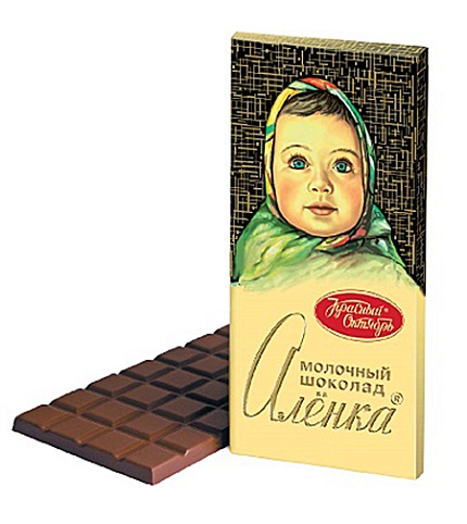 Шоколад молочный Аленка, 200 гр