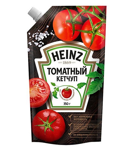 Кетчуп Хайнц Томатный 320 г