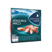 Крабовое мясо Русское Море 200 г