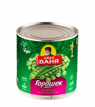 Горошек Дядя Ваня зелёный 400 г
