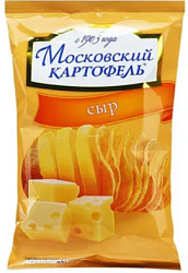 Картофель Московский хрустящий со вкусом сыра 120 г