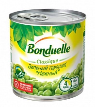 Горошек Бондюэль зеленый 400 г