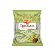 Конфеты Рот Фронт Грильяж в шоколадной глазури 200 г