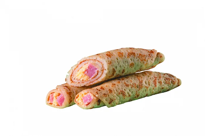 Блинчики С Пылу С Жару с ветчиной и сыром