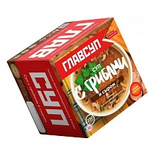 Суп Главсуп с грибами и сыром замороженный 250 г