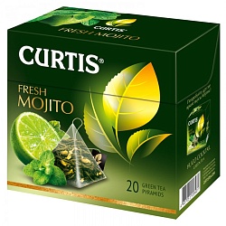 Чай зеленый Curtis "Мохито", 20*1,7гр