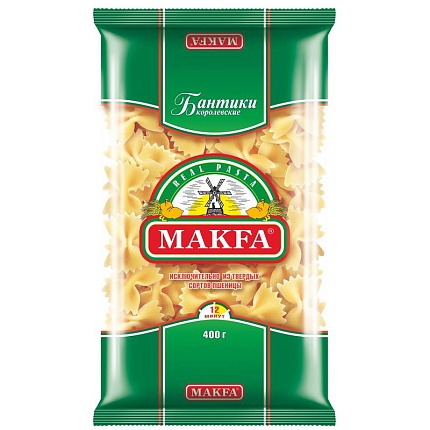 Макаронные изделия Макфа Бантики 400 г