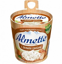 Сыр Almette творожный С белыми грибами 60% 150 г плавленный