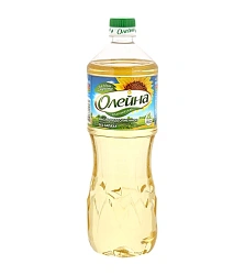 Масло Олейна подсолнечное рафинированное 1 л