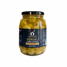 Оливки Оливатека Гордаль без косточки со вкусом анчоуса 870 г