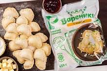Вареники с творогом 450 г