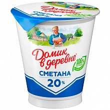 Сметана Домик в Деревне 20% 300 г