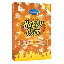 Попкорн Хэппи Корн со вкусом сыра для СВЧ 100 г