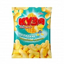 Кукурузные палочки Кузя Лакомкин с сахарной пудрой 140 г