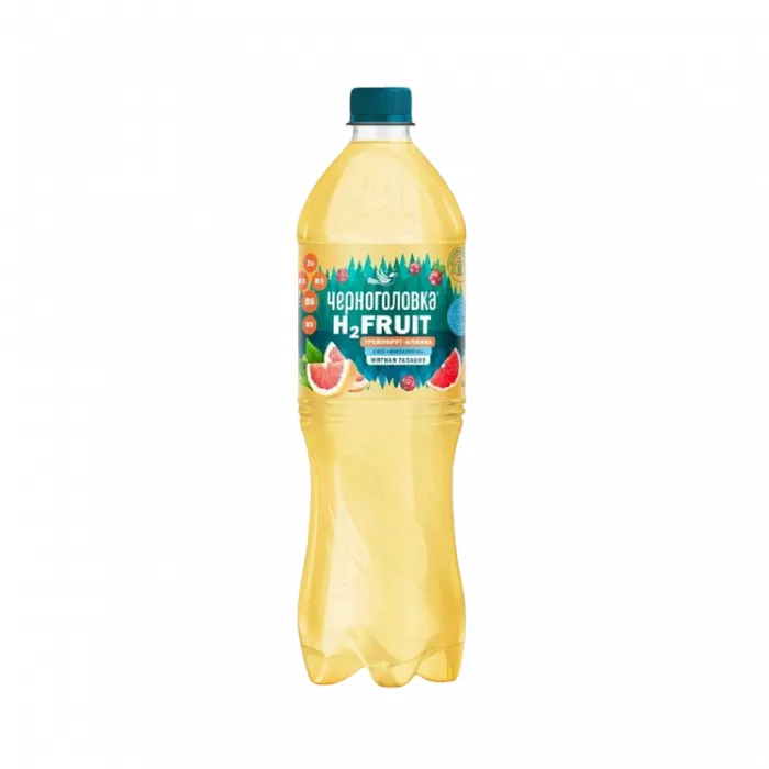 Напиток Черноголовка H2Fruit грейпфрут–клюква газированный 1 л
