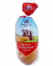 Батон Нарезной Жуковский хлеб в нарезке 340 г