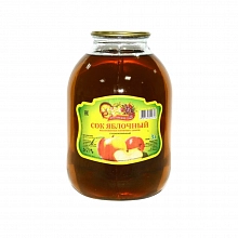 Сок Мостовские соки яблочный осветленный восстановленный 3 л